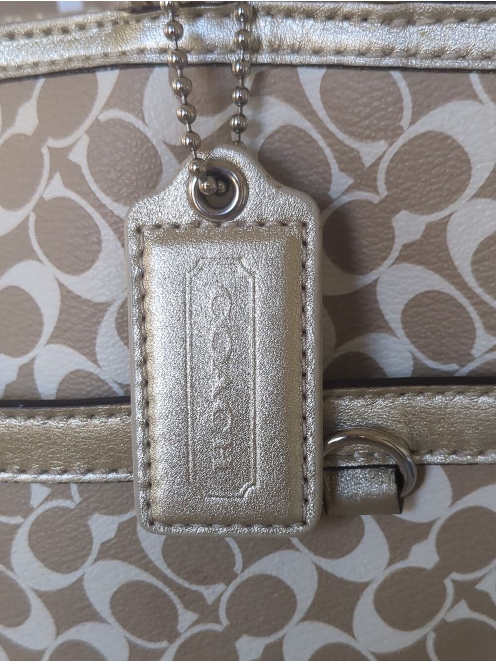 Coach Chelsea Heritage Signature Tote - Picture 4 of 13